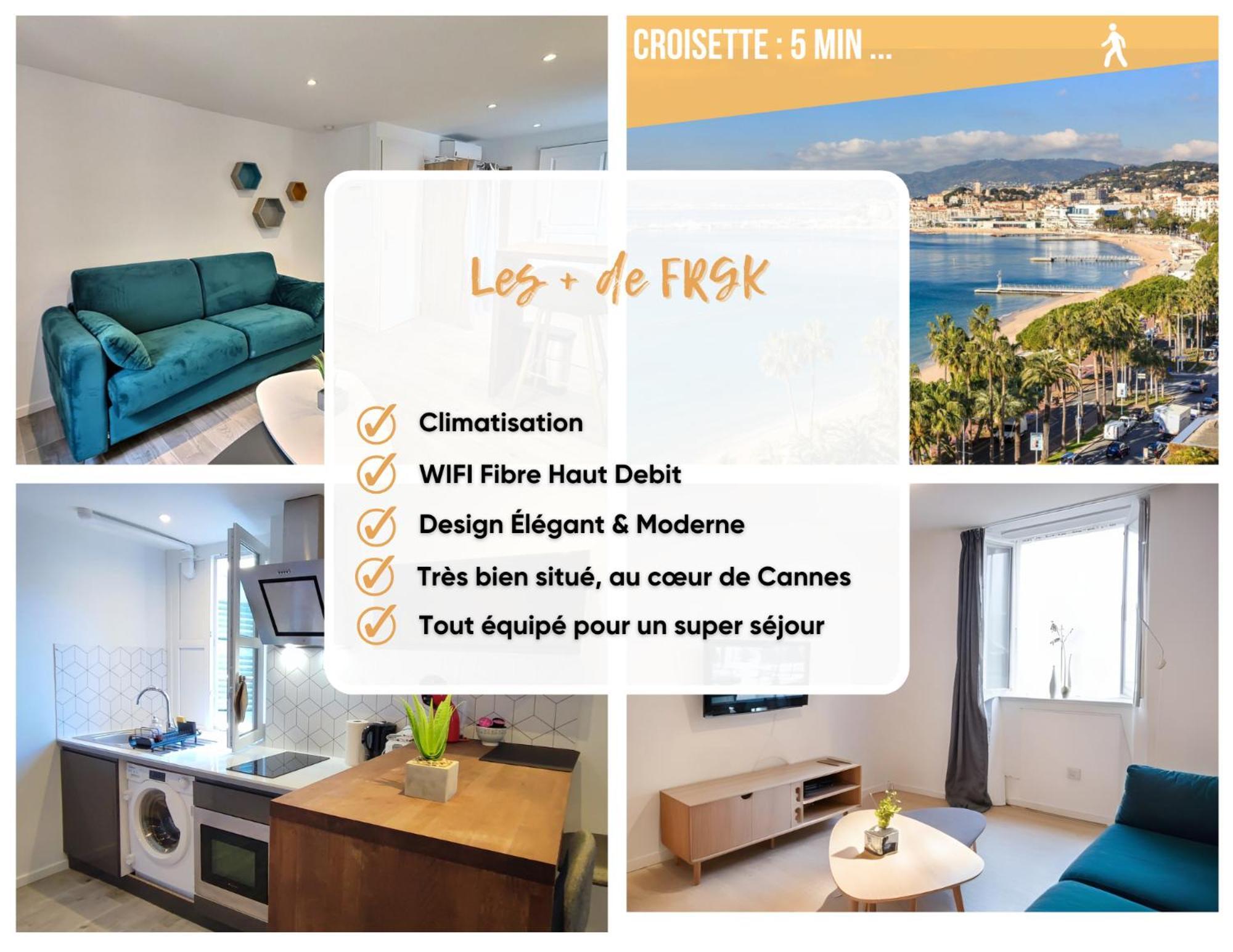 Frgk "Chic Centre-Ville" Cannes Bagian luar foto
